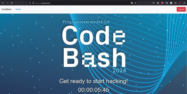 afbeelding codebash website na login