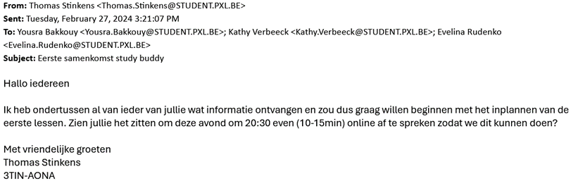 screenshot introductiemail